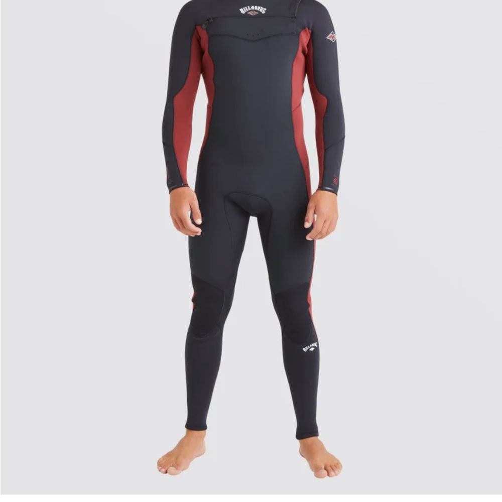 NEW men’s billabong 3/2mm Absolute Natural Upcycler Chest Zip Wetsuit